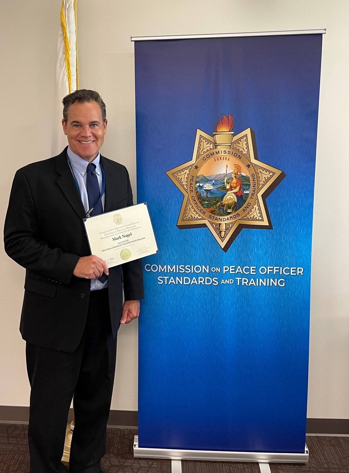 Law Enforcement Consultant Mark Nagel Completed the Active Bystandership for Law Enforcement (ABLE) Instructor Course