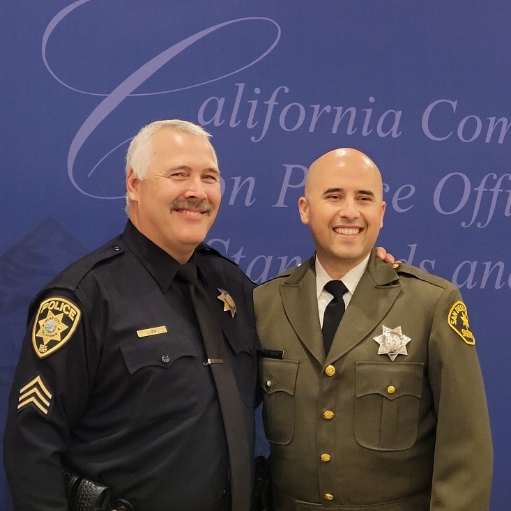 Sergeant Meets Deputy Who Inspired His Call Into Law Enforcement