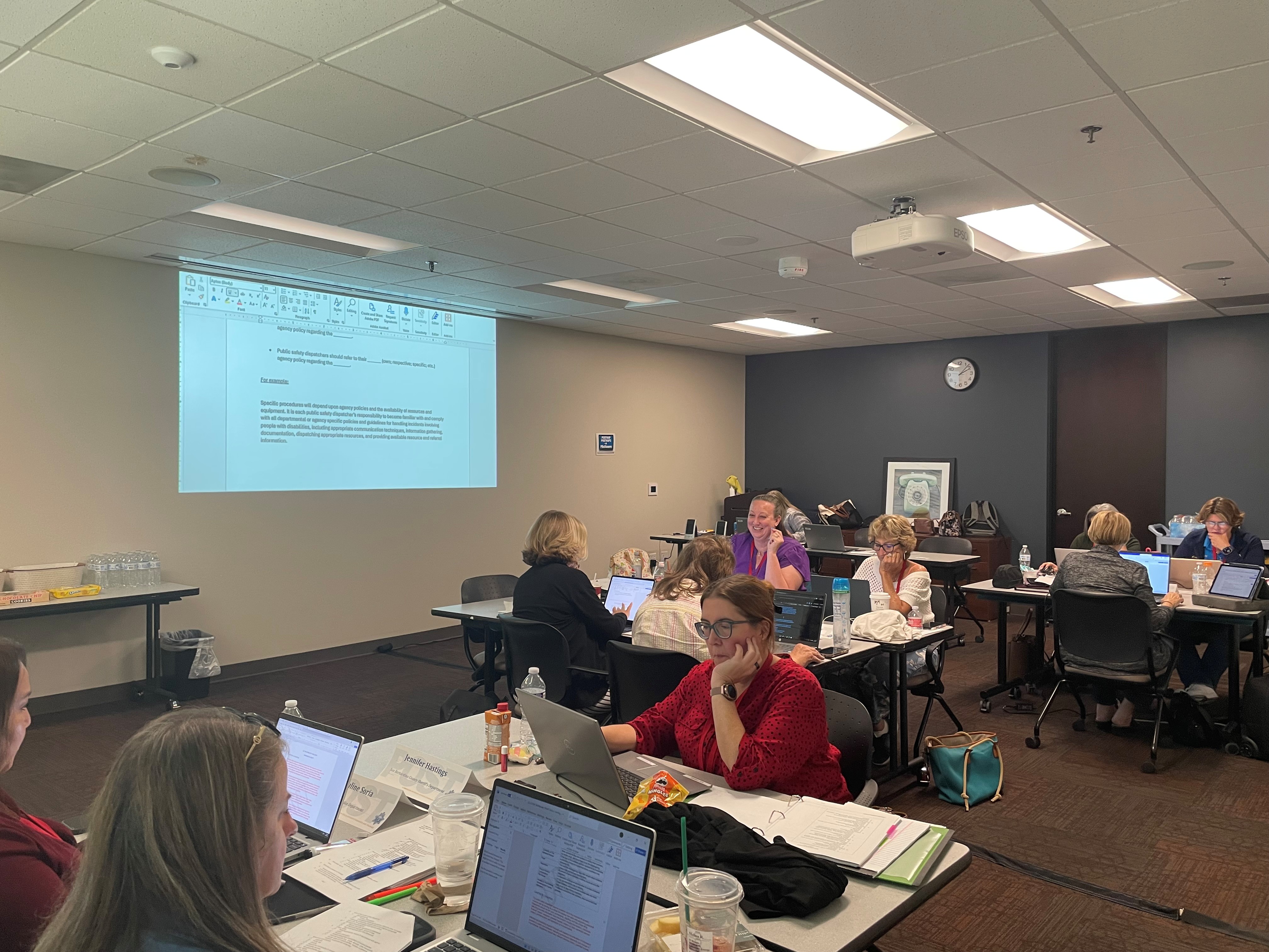 Participates attends Dispatchers' Basic Course Workbook Workshop