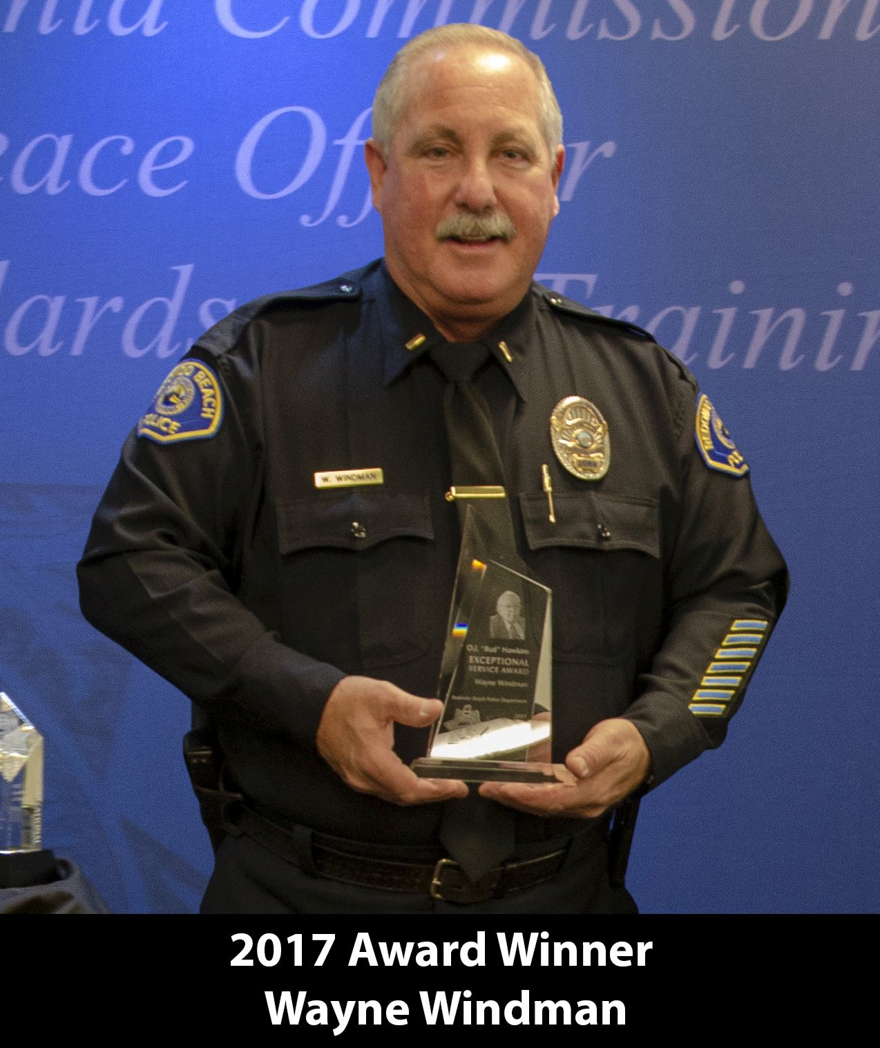 Wayne Windman 2017 Exceptional Service Award Winner Wayne Windman 2017 Exceptional Service Award Winner