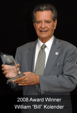 Bill Kolender 2008 winner Bill Kolender 2008 winner