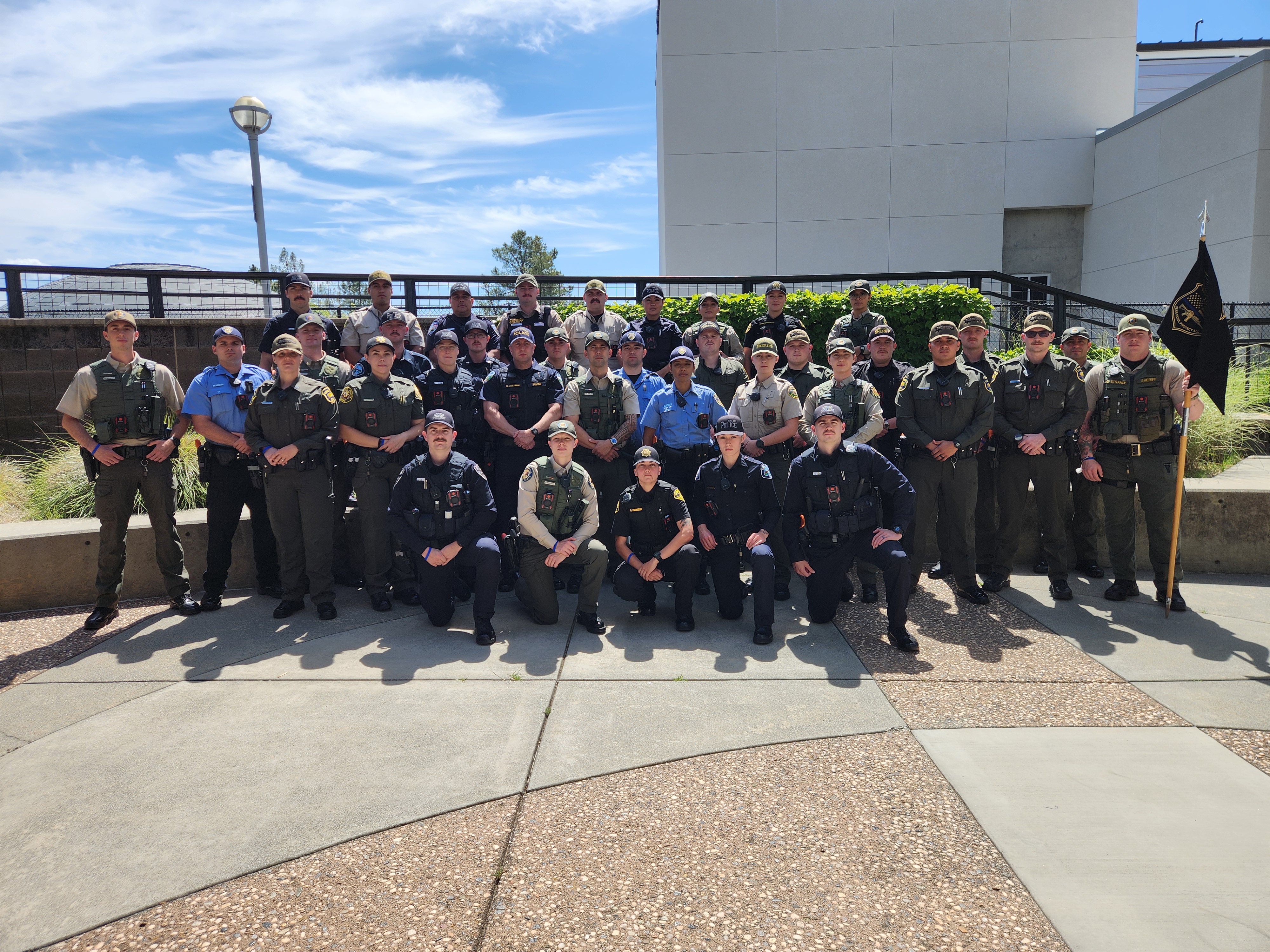 Butte College Public Safety Training Center cadets from Class 157