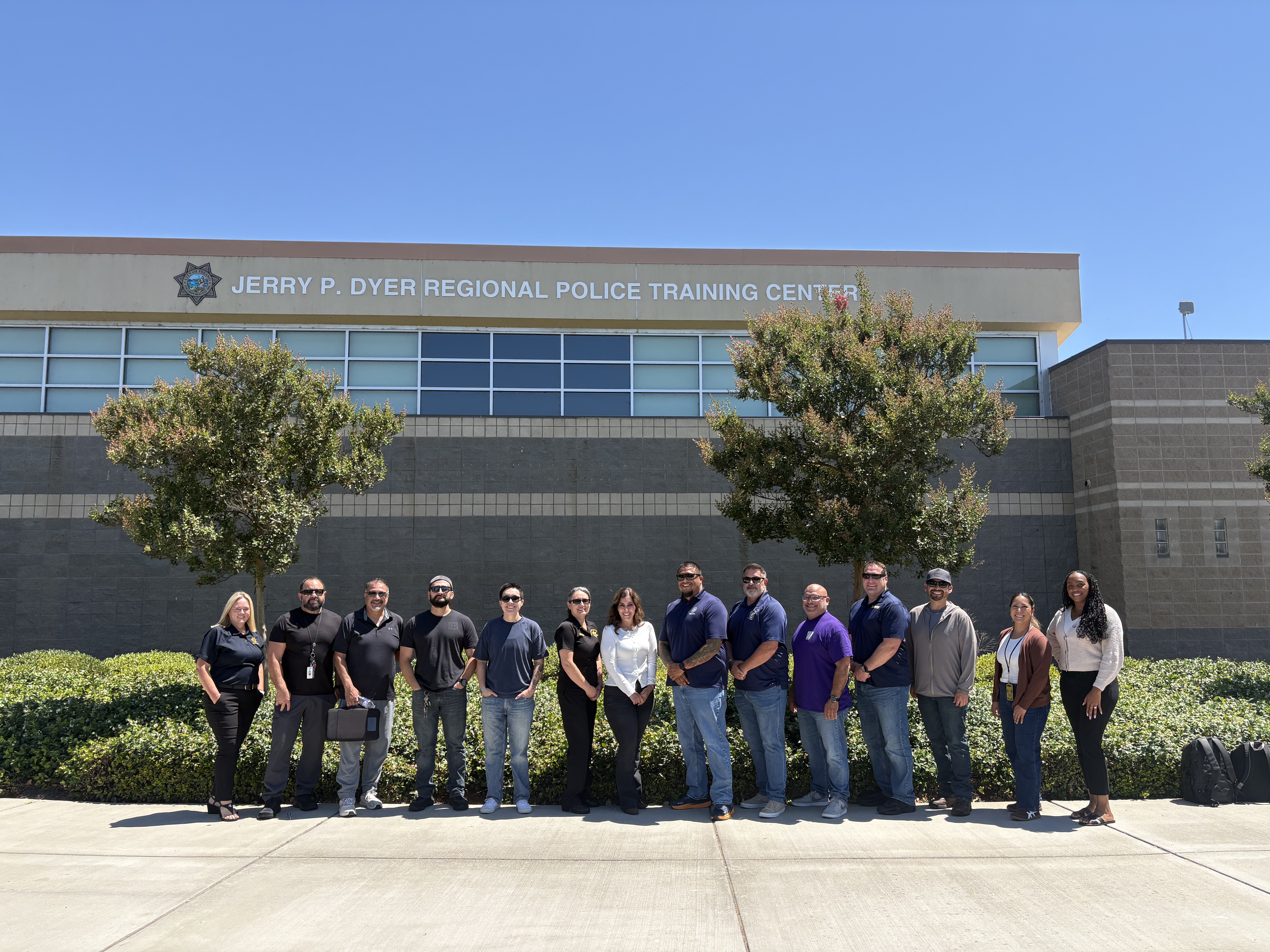 Fresno ROP summer dispatch training instructors group photo