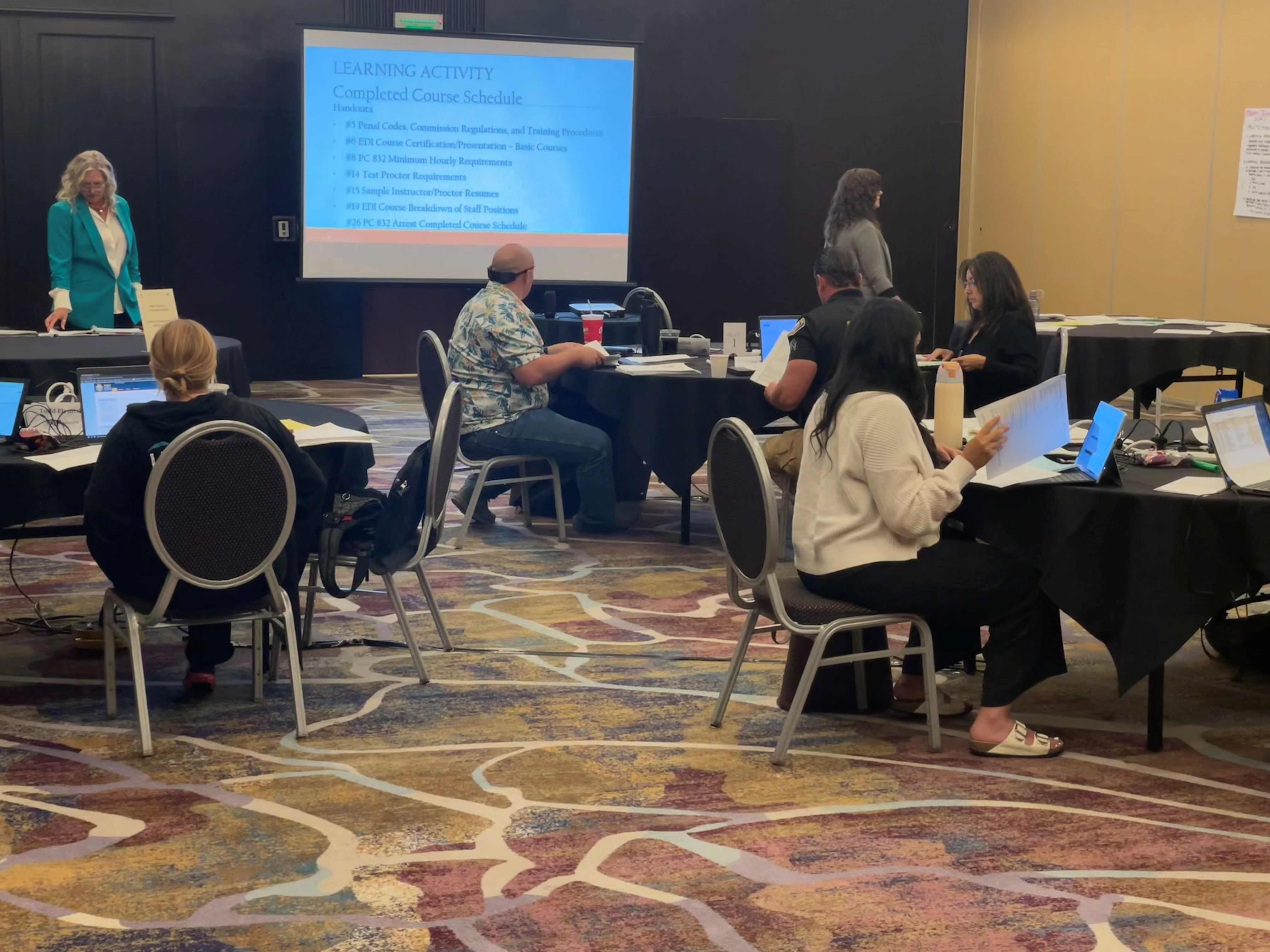 Attendees participating in BTB EDI Training Course for Basic Courses
