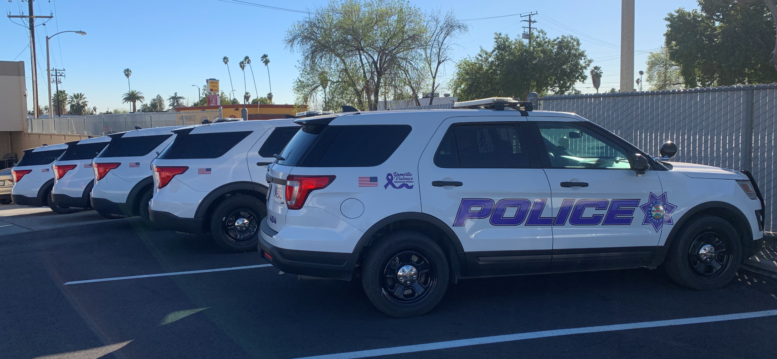 West Sacramento California Police  Patrol Car Decals 1:24 